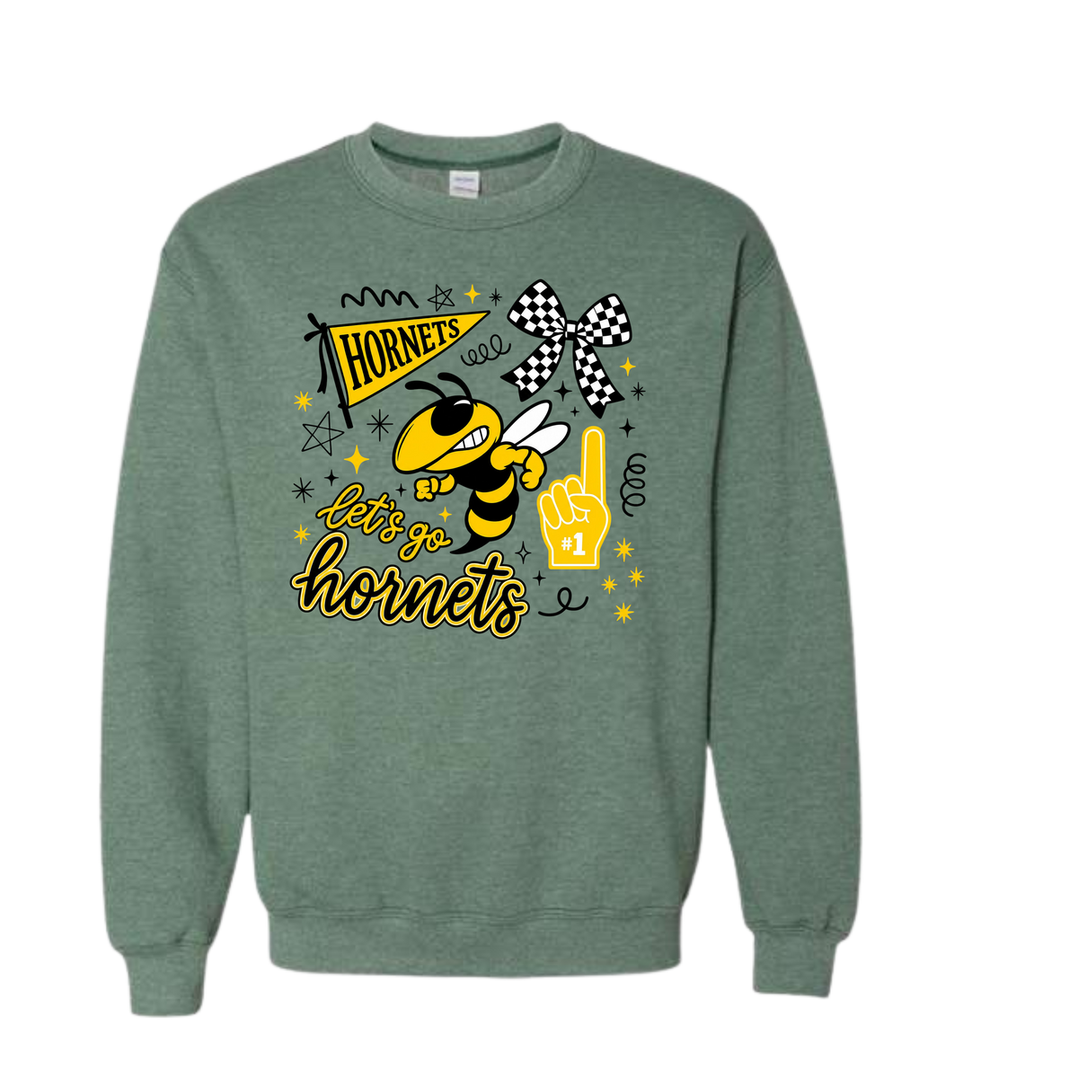 GAME DAY HORNETS SWEATSHIRT
