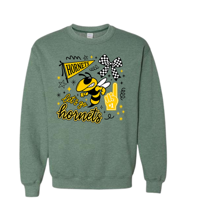 GAME DAY HORNETS SWEATSHIRT