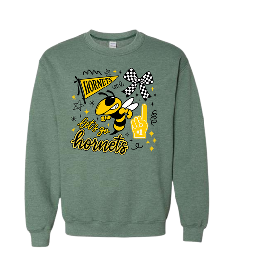 GAME DAY HORNETS SWEATSHIRT