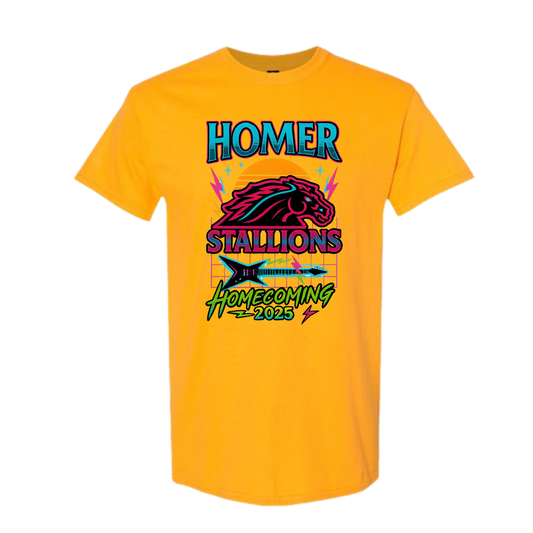 2025 Stallions Homecoming T-Shirt - Rock