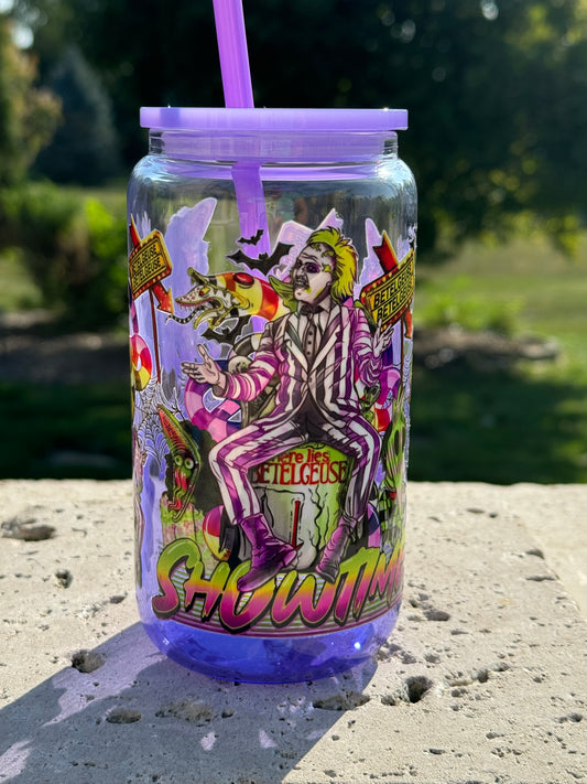 Beetle Juice Libby Glass Cup