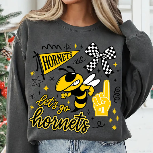 GAME DAY HORNETS SWEATSHIRT